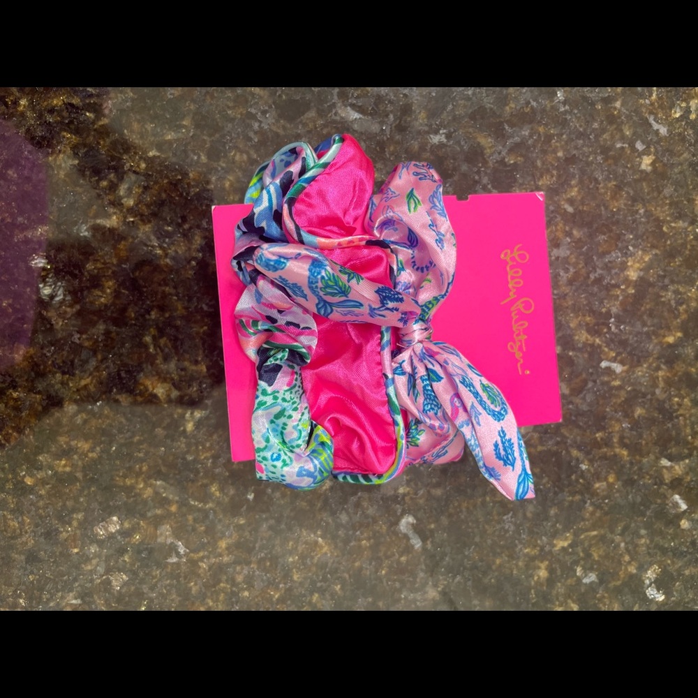 Lilly Pulitzer scrunchies